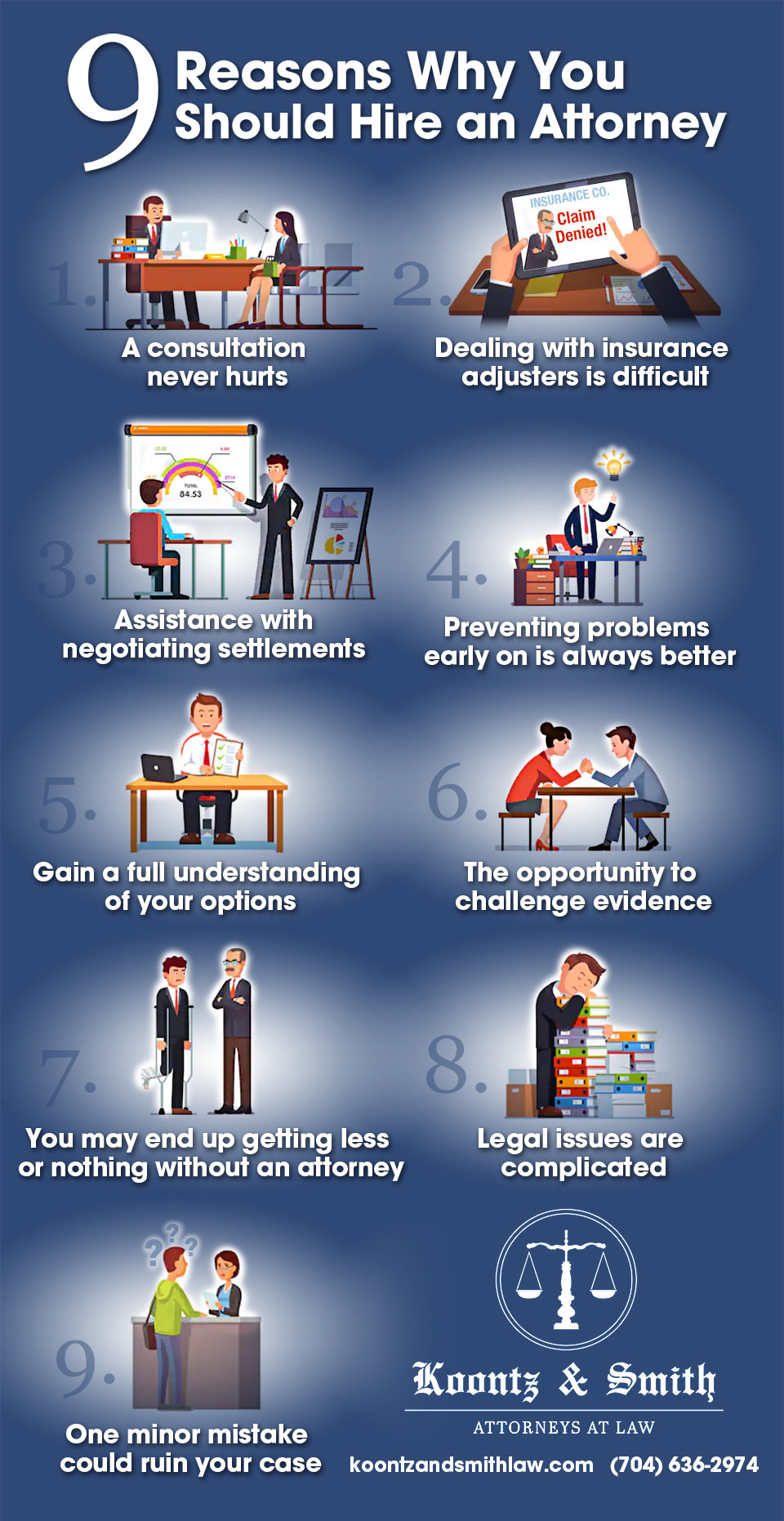 9 Reasons Why You Should Hire an Attorney [infographic]